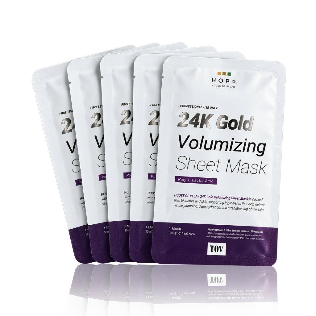 TOV Medical Aesthetics HOP+ 24K Gold Volumizing PLLA Sheet Mask