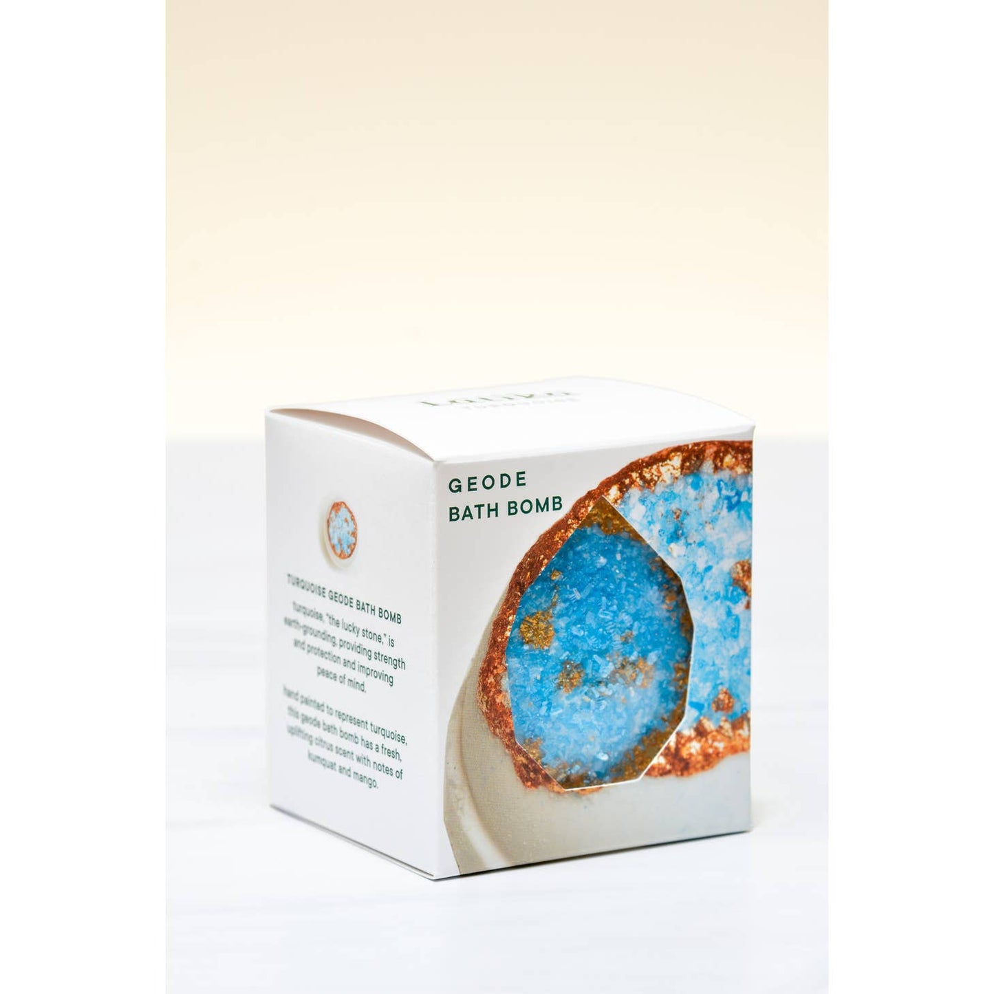 Mother's Day Geode Crystal Bath Bomb - Turquoise