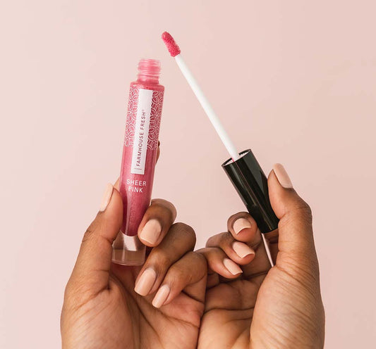 Vitamin Glaze® Oil Infused Lip Gloss – Sheer Pink